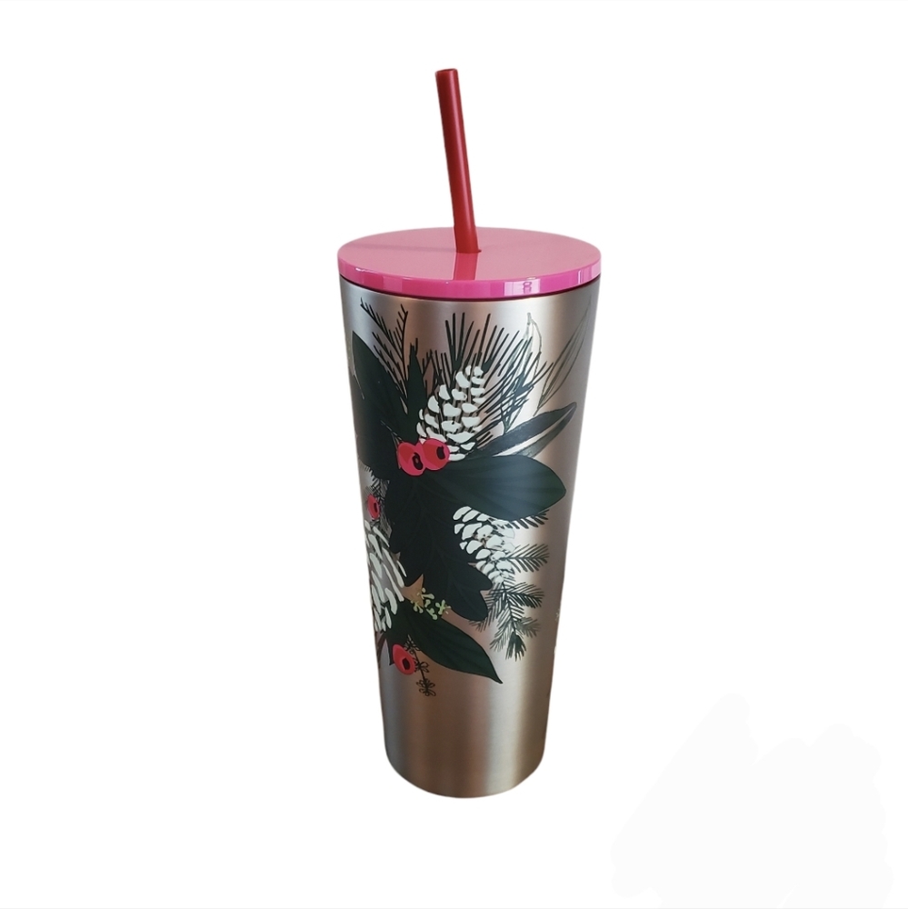 Starbucks 24oz Stainless Steel Logo Tumbler Silver - Picture 3 of 10